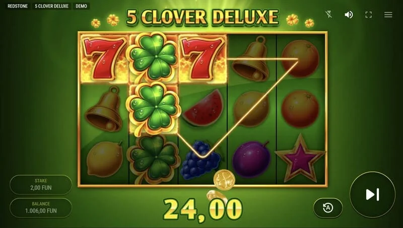 5 Clover Deluxe - 基本ゲームの勝利